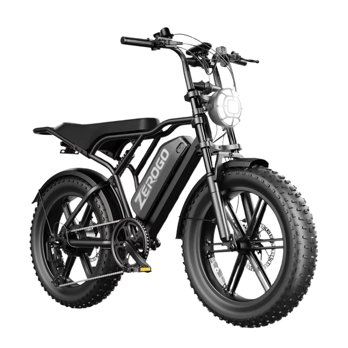 Premium ZeroGo Fat Tyre E-Bike Boxed